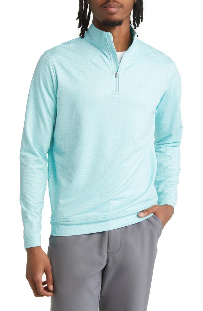 Peter Millar Perth Pina Skullada Performance Pullover in Celeste Cover