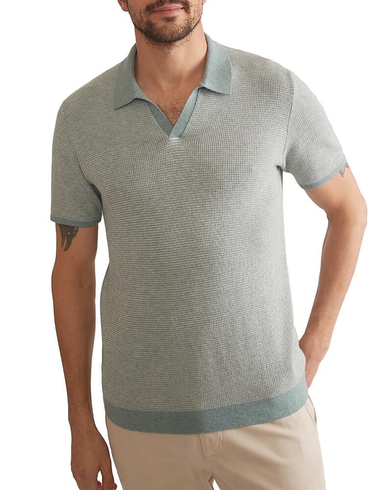 Marine Layer Liam Short Sleeve Sweater Polo Cover