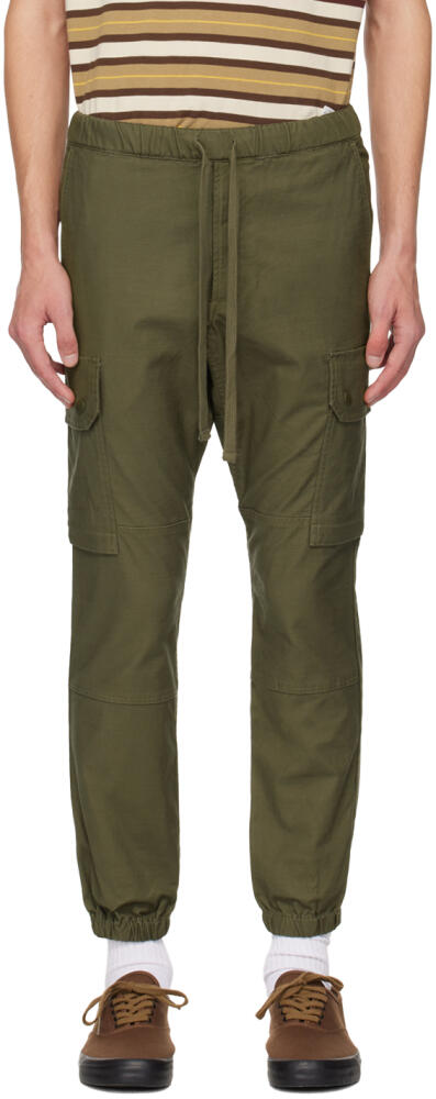 BEAMS PLUS Khaki Gym Cargo Pants Cover