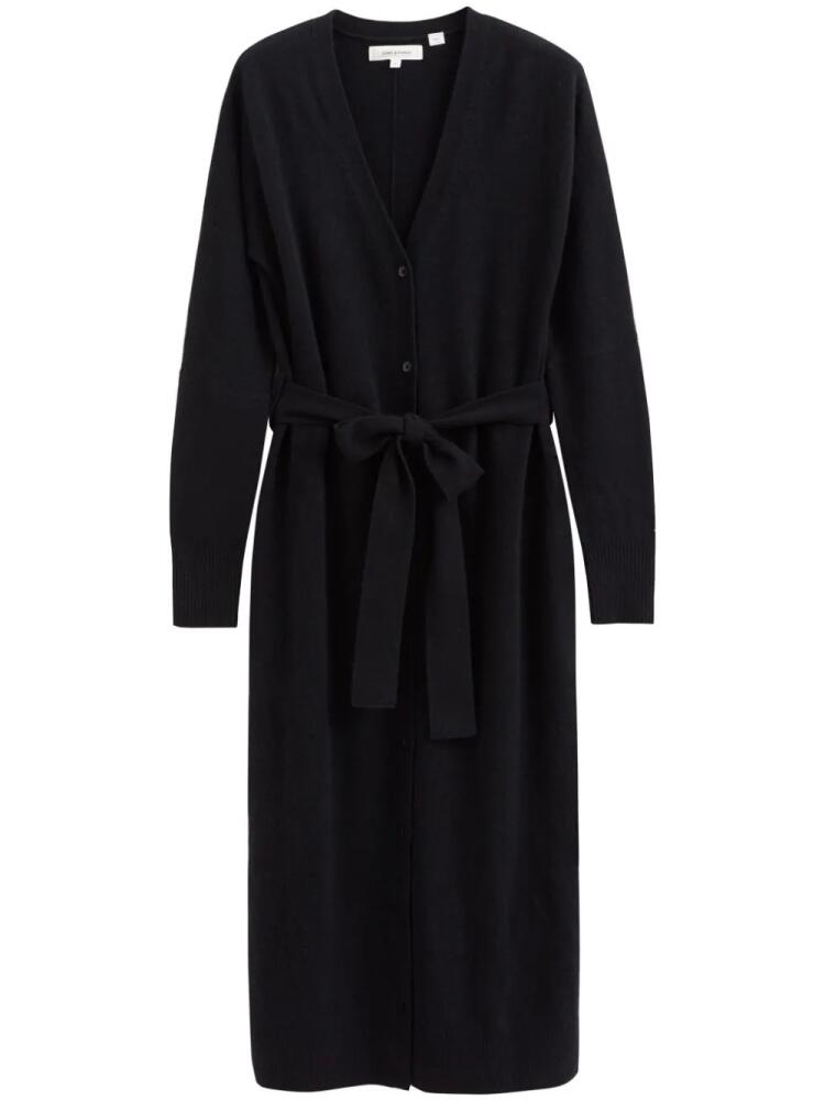 Chinti & Parker V-neck belted cardigan - Black Cover