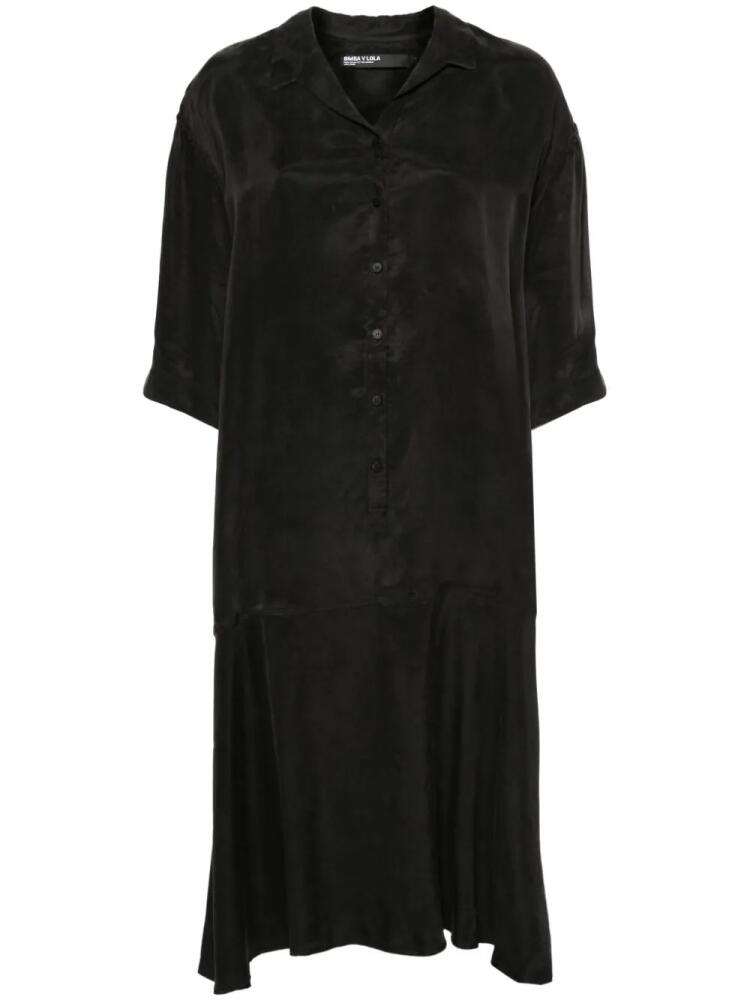 Bimba y Lola midi shirt dress - Black Cover