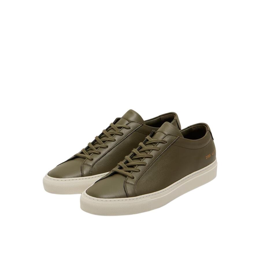 Common Projects Low Top Contrast Sole Sneakers Cover