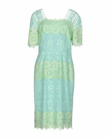 Blumarine Woman Midi dress Light green Polyester, Polyamide Cover