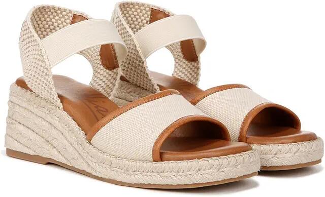 ZODIAC Noreen Wedge Espadrilles (Bone White/Tan Fabric) Women's Sandals Cover