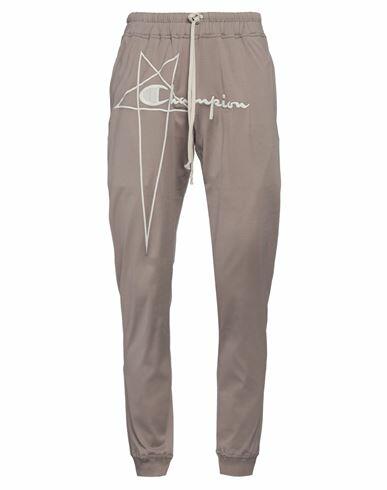 Rick Owens X Champion Man Pants Dove grey Cotton Cover