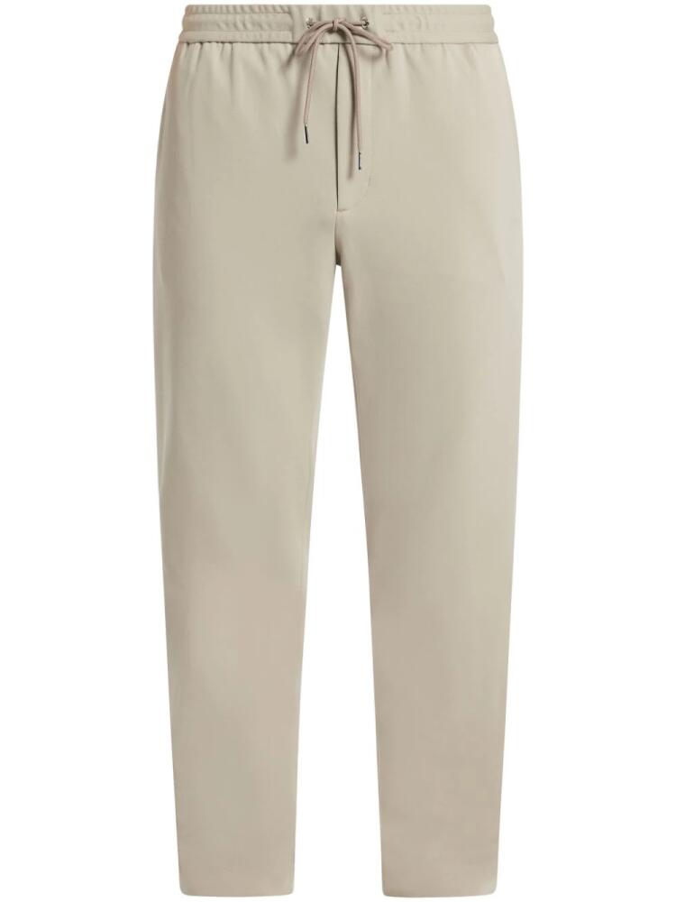 Moncler logo track pants - Neutrals Cover