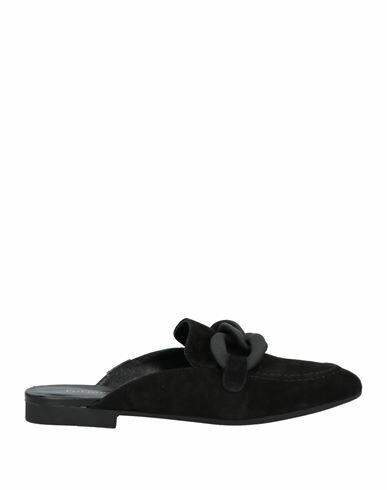 Formentini Woman Mules & Clogs Black Soft Leather Cover