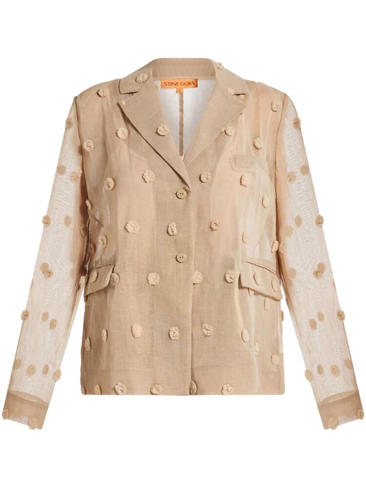 Stine Goya SGSanna jacket - Neutrals Cover