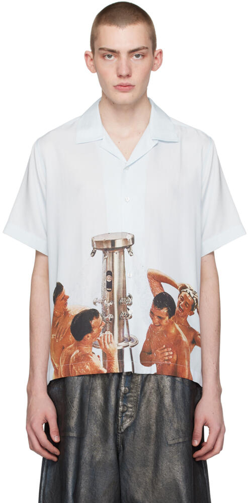 Carne Bollente Blue Rush Shower Shirt Cover