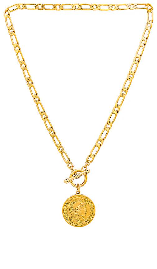 Brinker + Eliza Against All Odds Necklace in Metallic Gold Cover