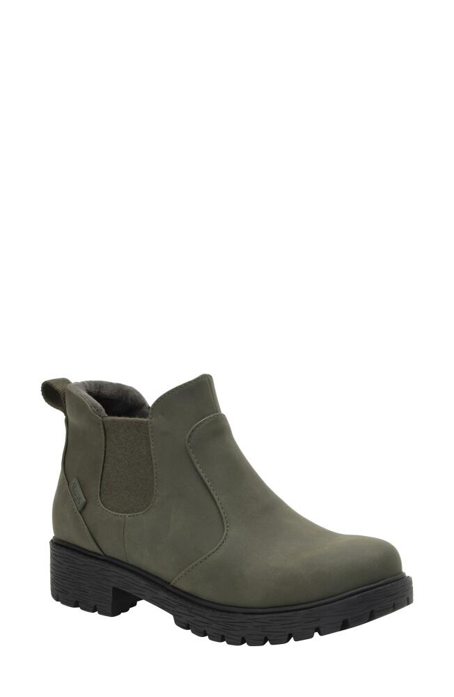 Alegria by PG Lite Rowen Waterproof Chelsea Boot in Moss Cover