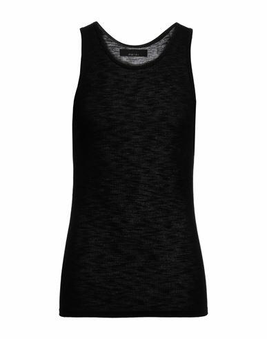 Amiri Man Tank top Black Rayon Cover