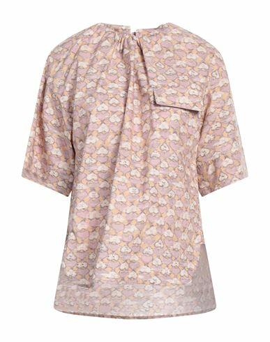 Golden Goose Woman Top Pink Cotton, Silk Cover