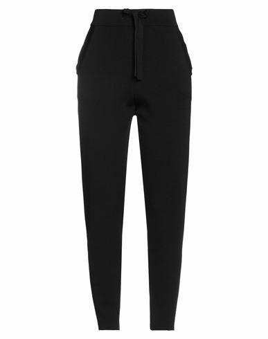 Emma & Gaia Woman Pants Black Viscose, Polyamide Cover