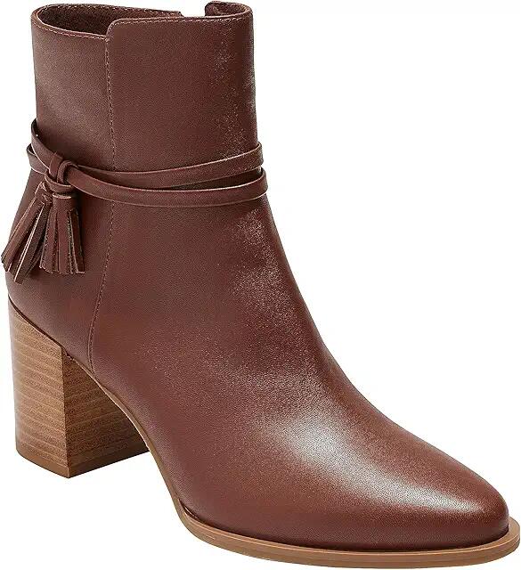 Jack Rogers Timber Tassel Bootie Leather (Sequoia) Women's Boots Cover