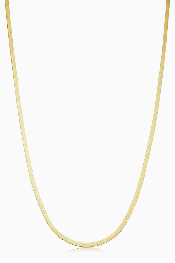 Oradina 14K Gold Park Avenue Herringbone Chain in Yellow Gold Cover