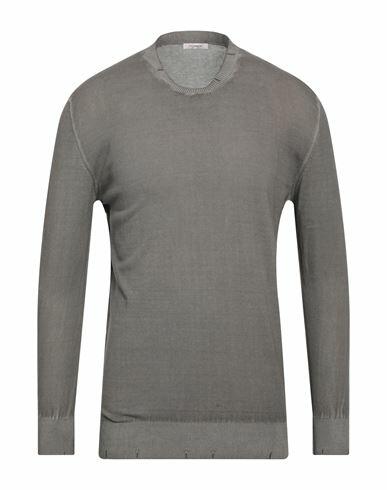 Officina 36 Man Sweater Grey Cotton Cover