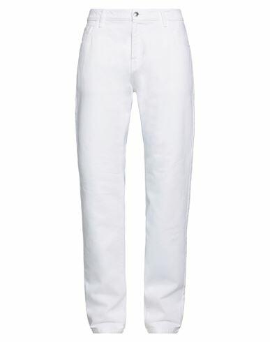 Raf Simons Man Pants White Cotton Cover