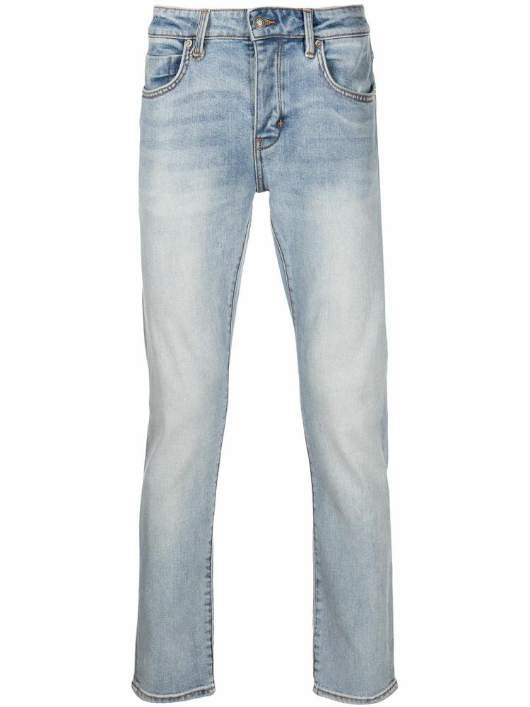 Neuw Iggy low-rise skinny-cut jeans - Blue Cover