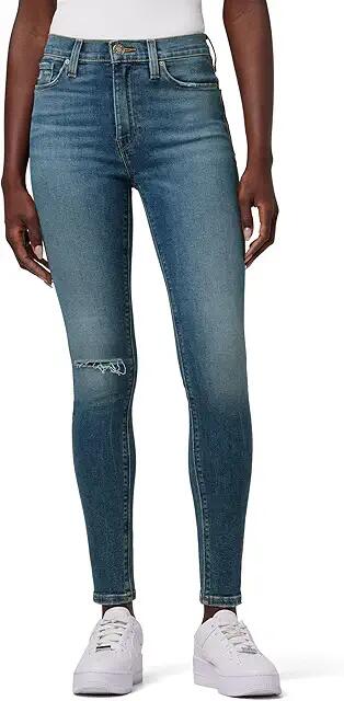 Hudson Jeans Barbara High-Rise Super Skinny Ankle in Gravity (Gravity) Women's Jeans Cover