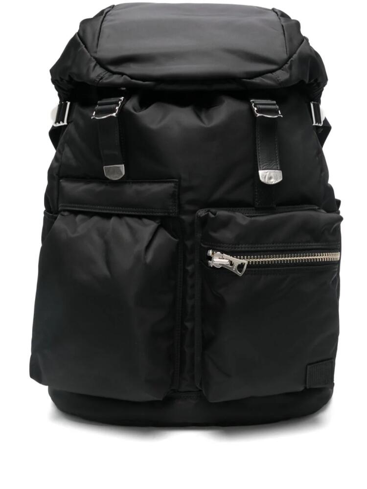 sacai x Porter Pocket backpack - Black Cover