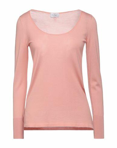 Ferragamo Woman Sweater Pink Virgin Wool Cover