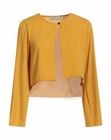 Boutique De La Femme Woman Blazer Ocher Polyester Cover