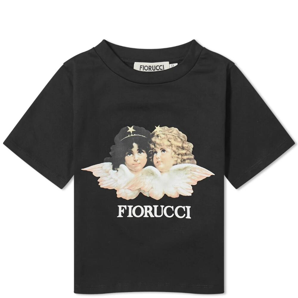 Fiorucci Women's Classic Angel Crop T-Shirt in Black Cover