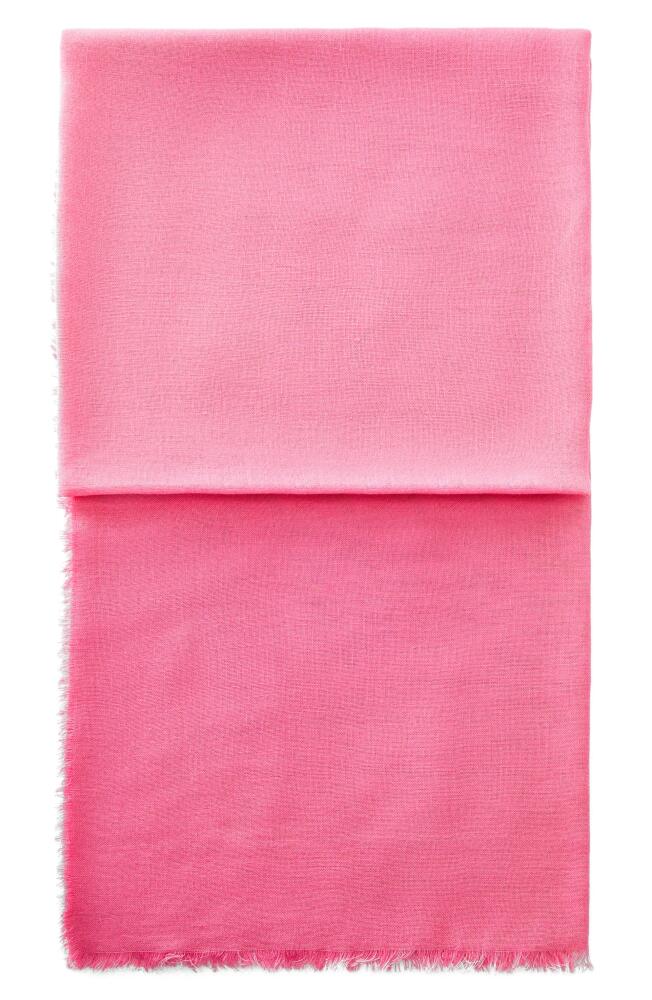 MANGO Solid Scarf in Pink Cover