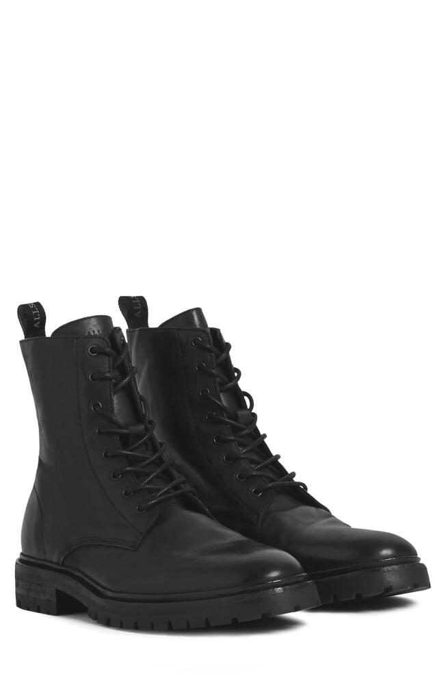 AllSaints Tobias Plain Toe Boot in Black Cover