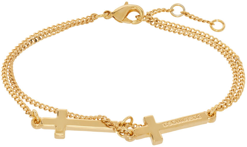 Dsquared2 Gold Jesus Bracelet Cover