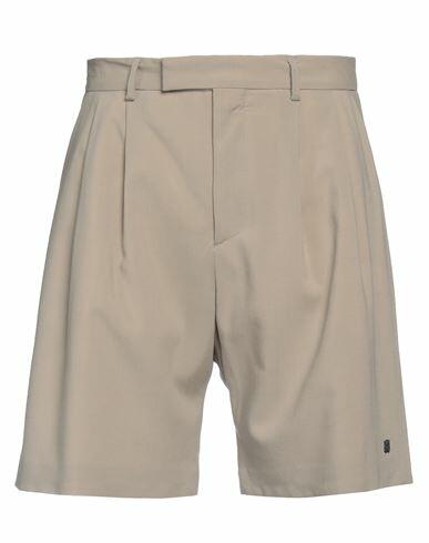 Amiri Man Shorts & Bermuda Shorts Sage green Wool, Nylon Cover