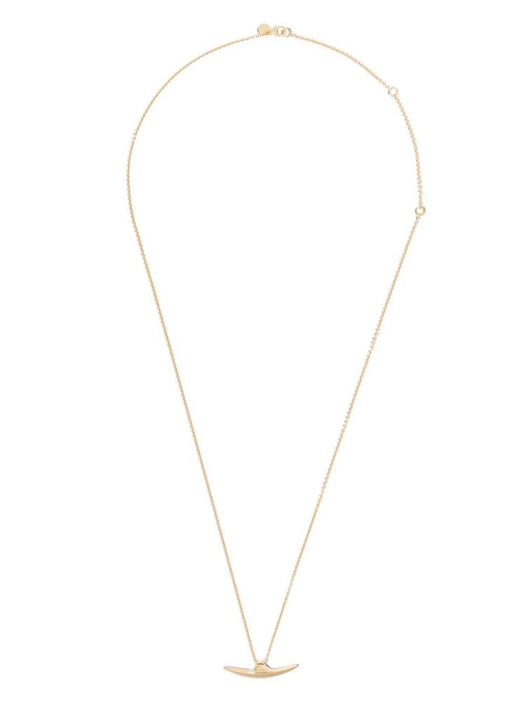 Shaun Leane Arc fine chain necklace - Gold Cover