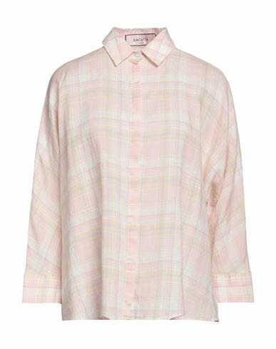 Bagutta Man Shirt Light pink Linen Cover