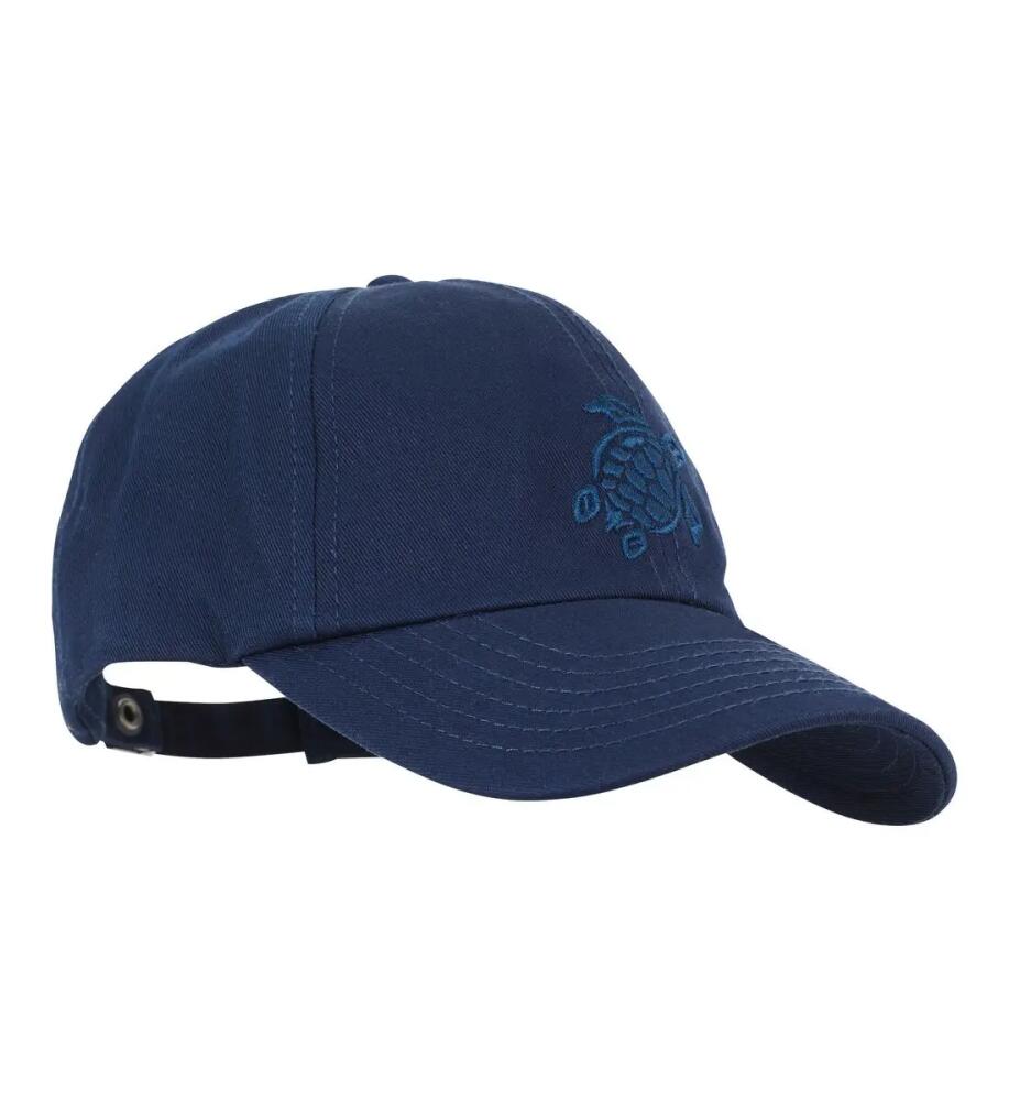 Vilebrequin Embroidered Baseball Cap in Bleu Marine Cover