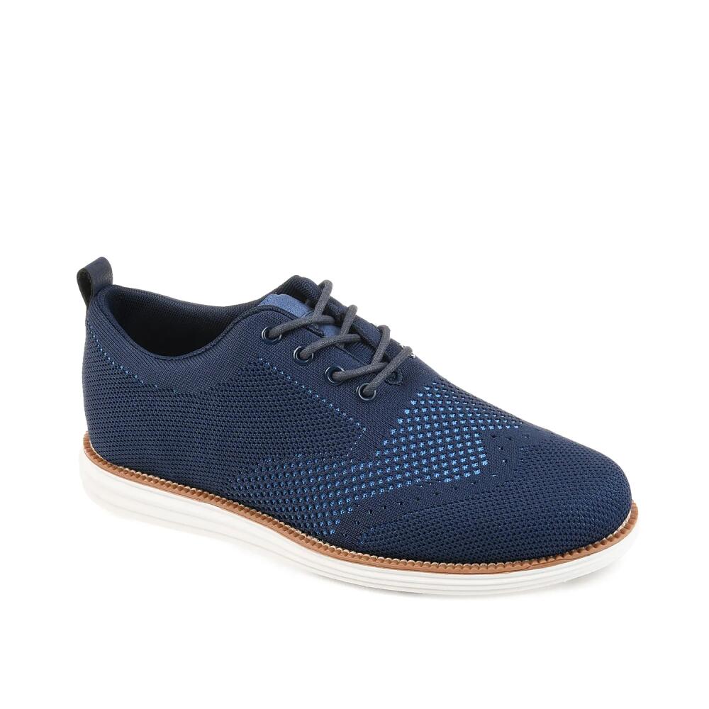 Vance Co. Wide Width Ezra Wingtip Oxford | Men's | Navy Cover