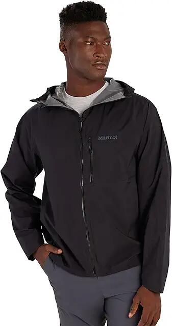 Marmot Superalloy Bio Rain Jacket (Black) Men's Jacket Cover