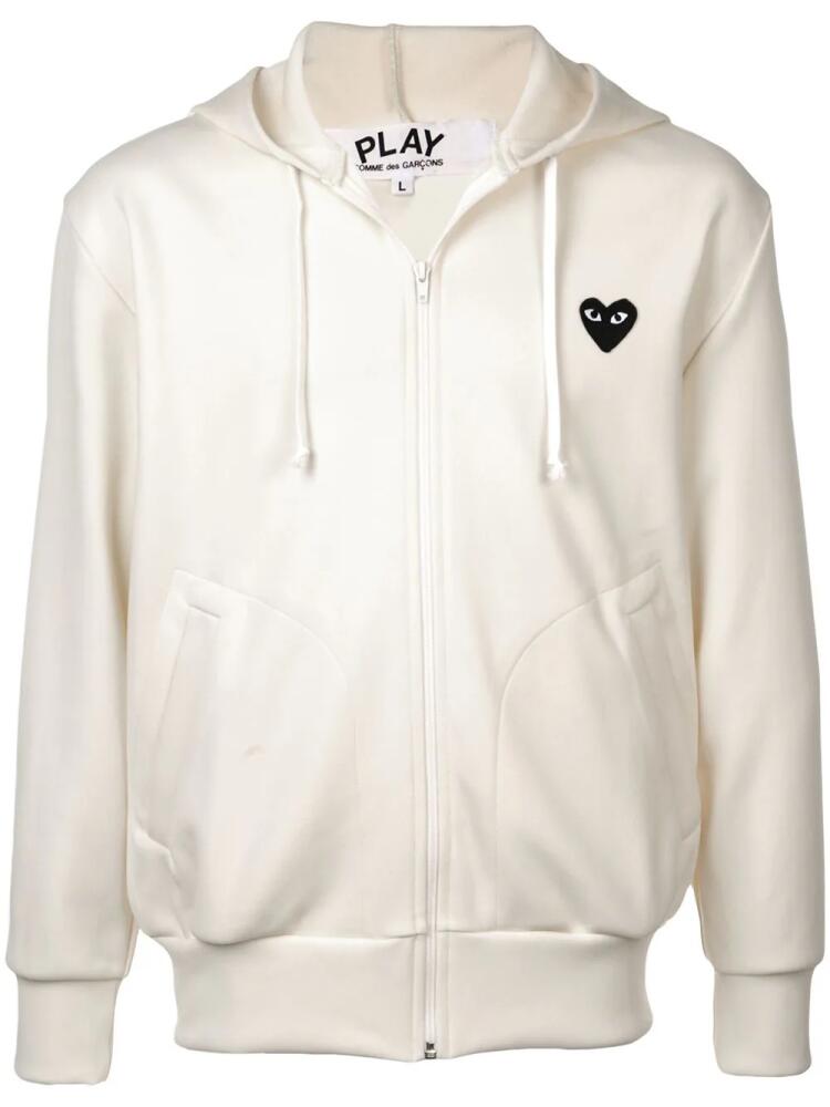 Comme Des Garçons Play heart logo hoodie - Neutrals Cover