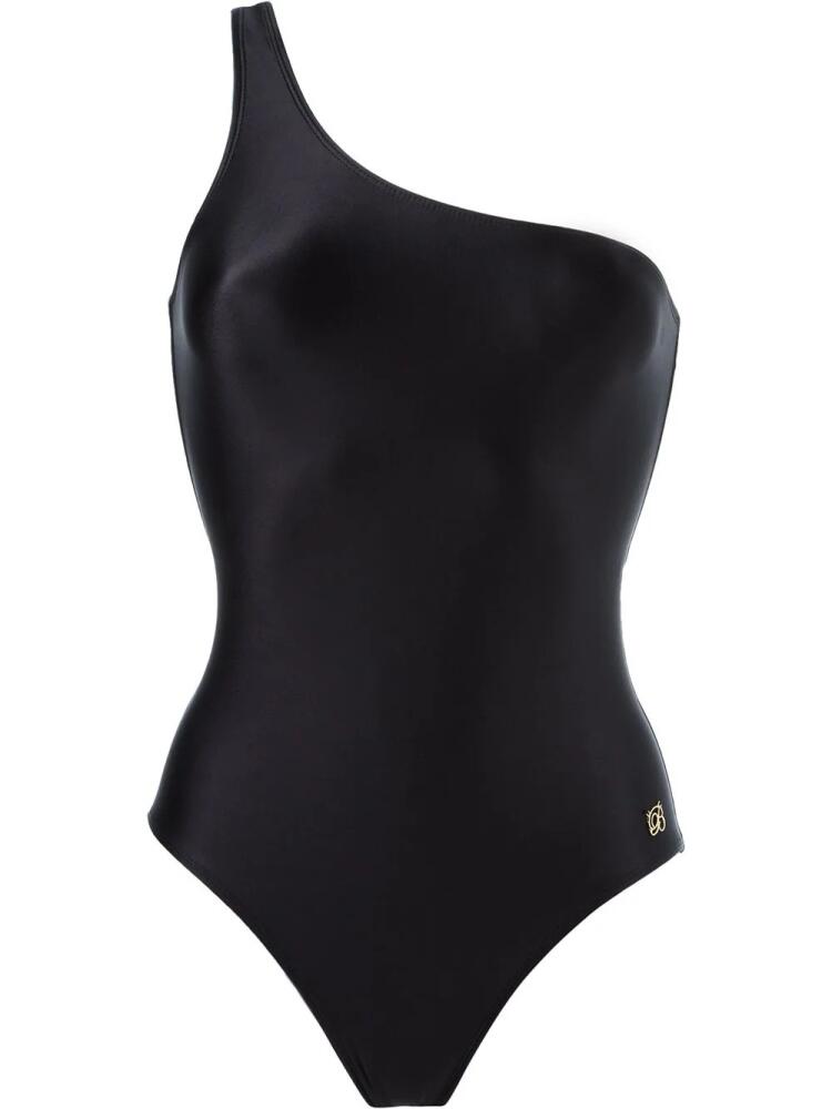 Brigitte one shoulder swimsuit - Black Cover