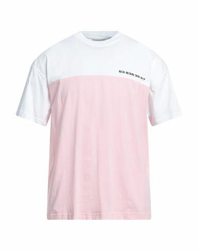 Vtmnts Man T-shirt Pink Cotton Cover