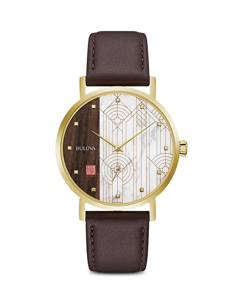 Bulova Frank Lloyd Wright April Showers Watch, 39mm Cover