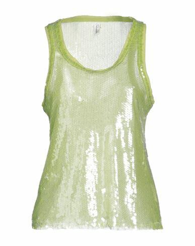 Souvenir Woman Tank top Acid green Polyester Cover