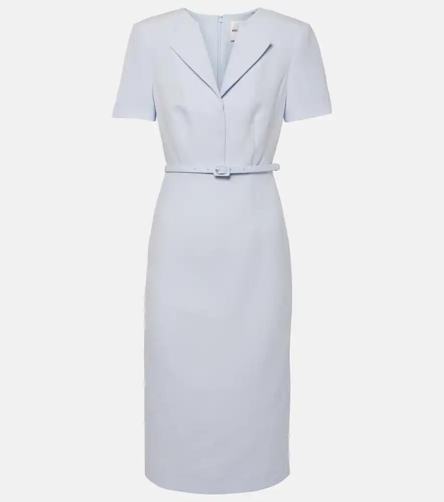 Roland Mouret Wool and silk midi dress Cover