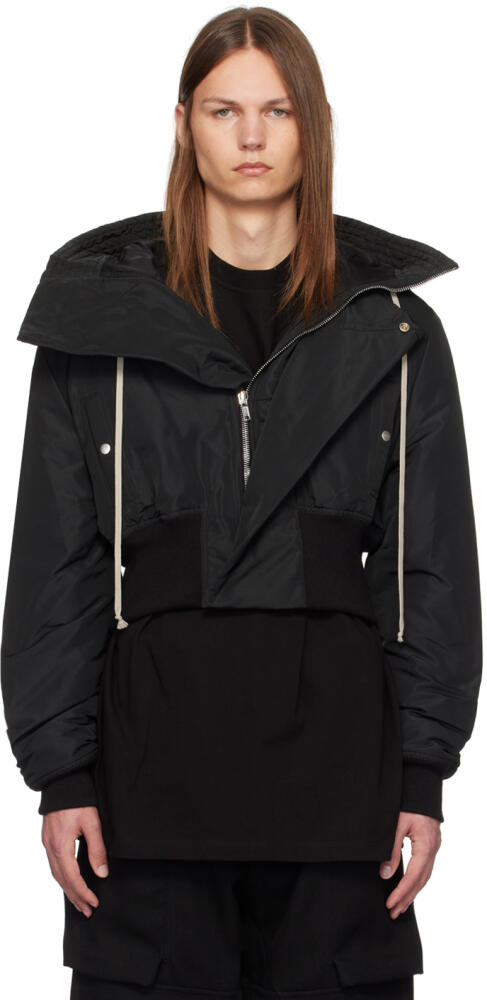 Rick Owens Black Porterville Alice Bomber Jacket Cover