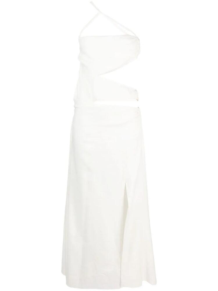 Cult Gaia Terese cut-out maxi dress - Neutrals Cover