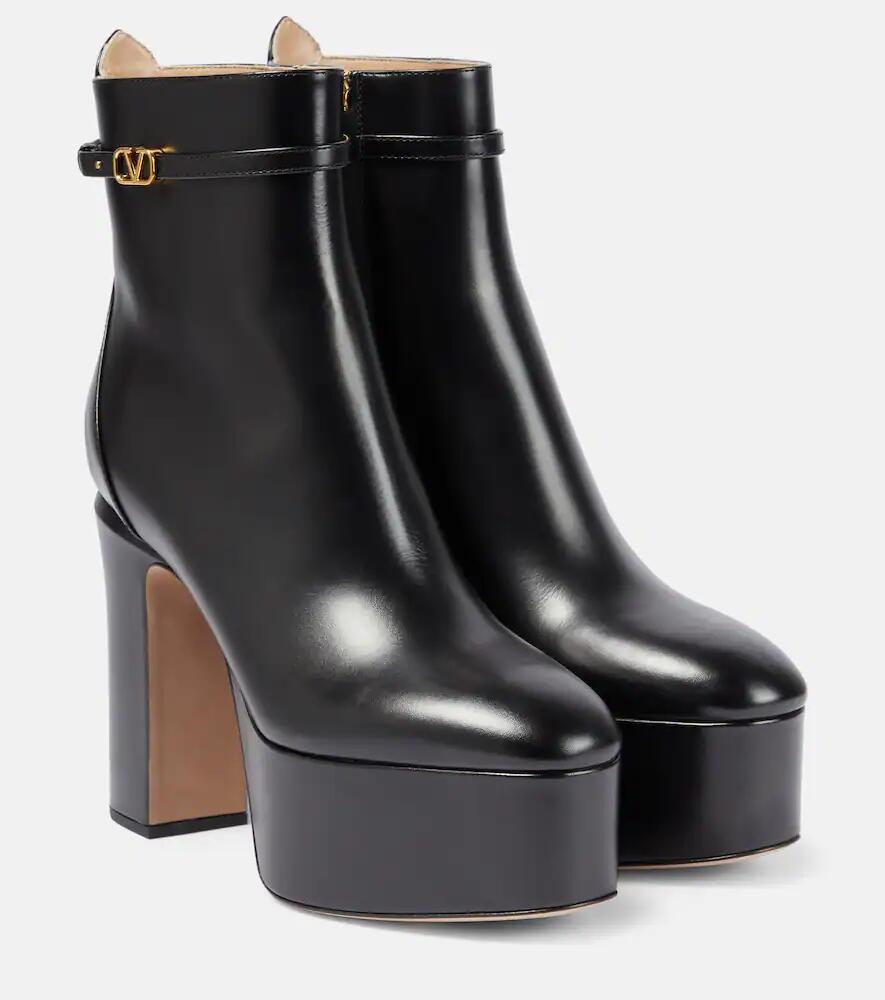 Valentino Garavani VLogo leather ankle boots Cover