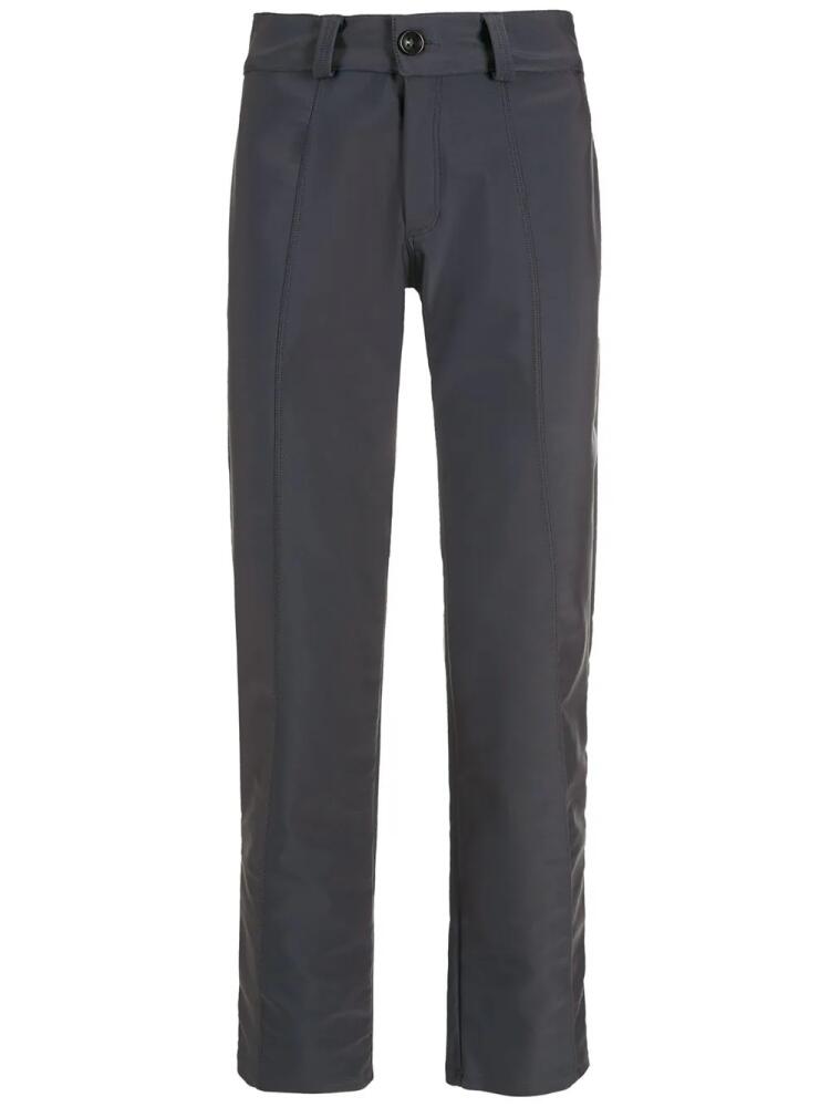 Amir Slama pockets straight-leg trousers - Grey Cover