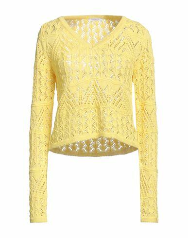 Bellwood Woman Sweater Yellow Cotton Cover