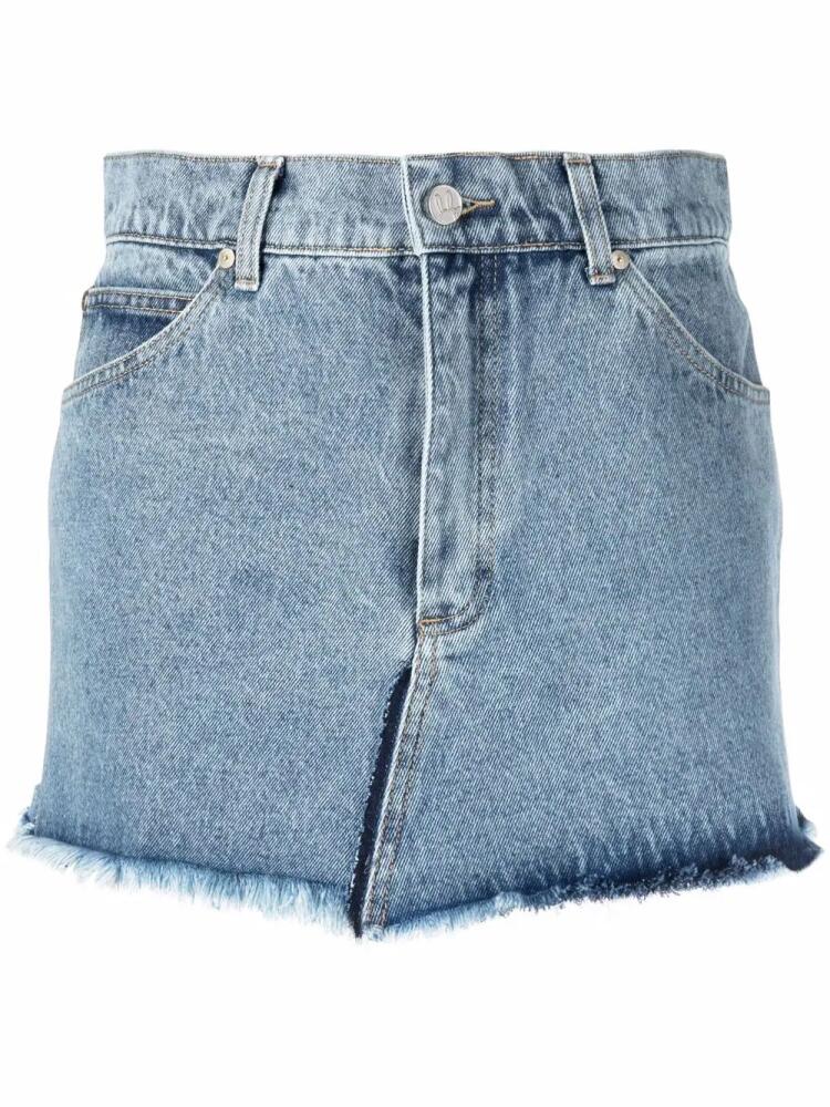 Natasha Zinko washed denim skirt - Blue Cover