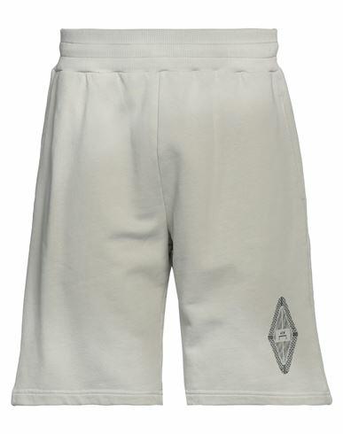 A-cold-wall* Man Shorts & Bermuda Shorts Grey Cotton, Elastane Cover